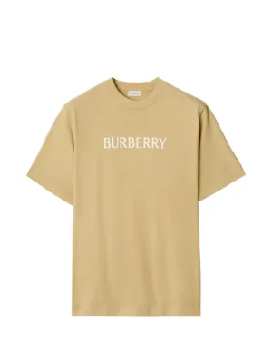 Burberry logo cotton T-shirt