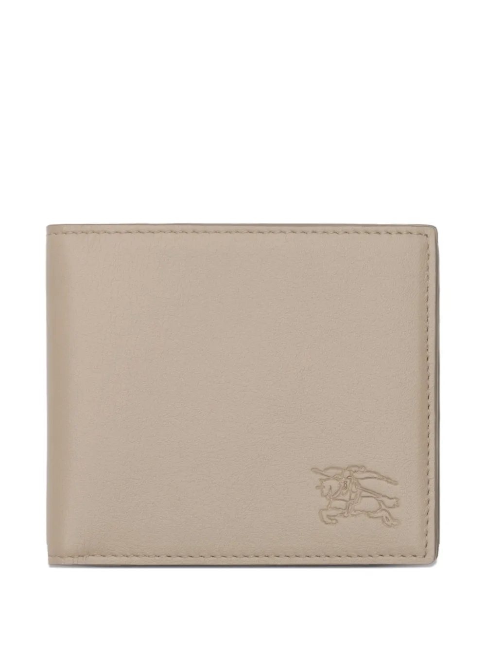 Burberry Pop Check Bi-fold Wallet In Neutral