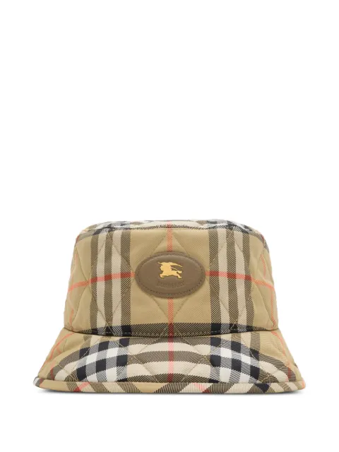 Burberry quilted Horseshoe bucket hat
