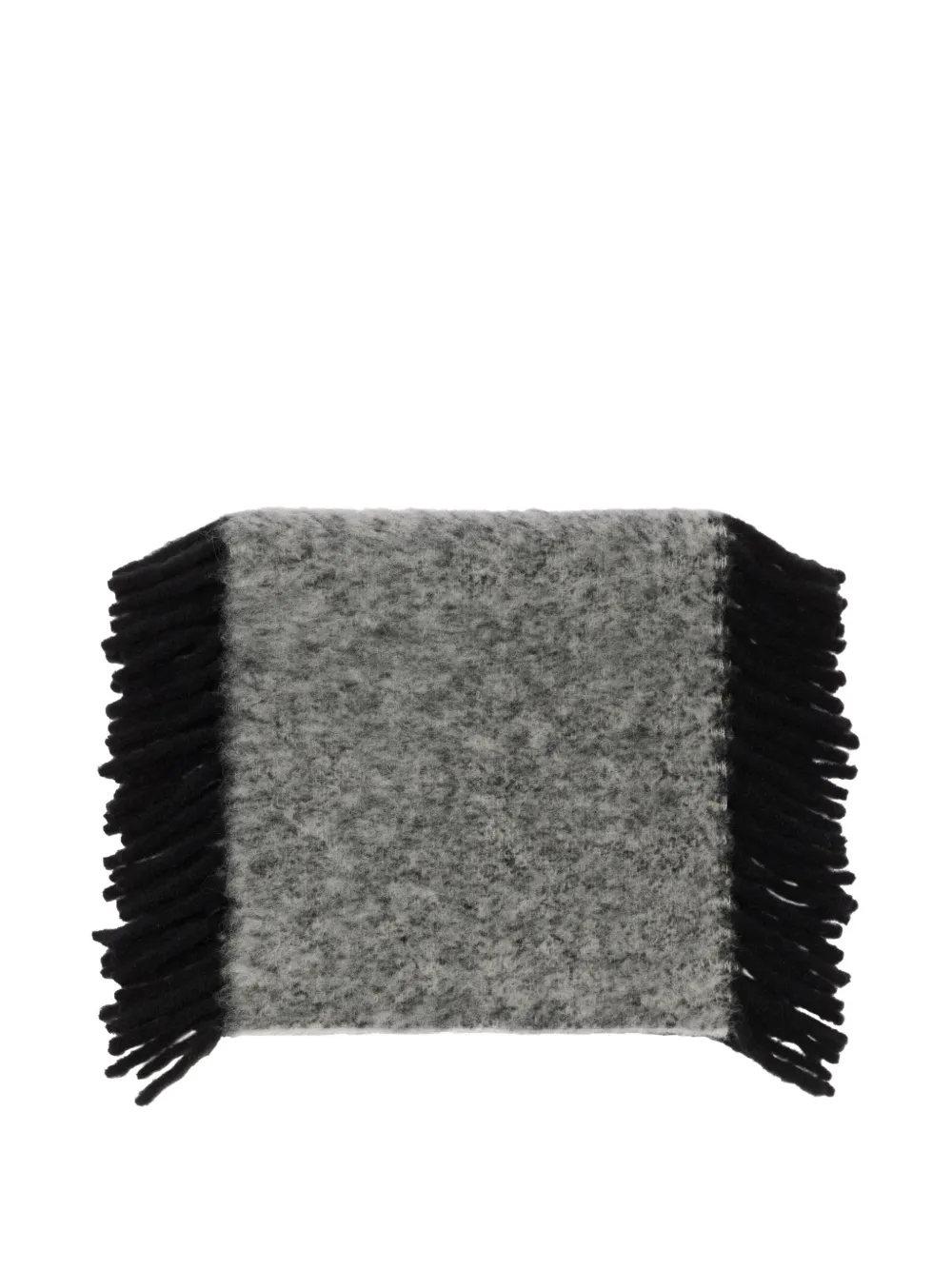  Burberry Alpaca Wool-blend Happy Scarf - Grey 
