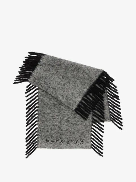 Burberry alpaca wool blend happy scarf