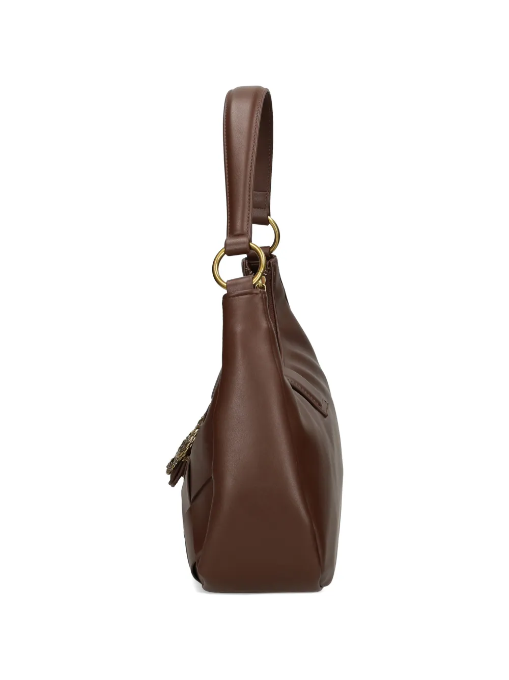 Just Cavalli Geweven tas met slangendetail Bruin