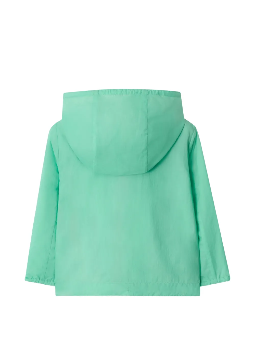 Burberry Kids Jack met geruite band en capuchon Groen