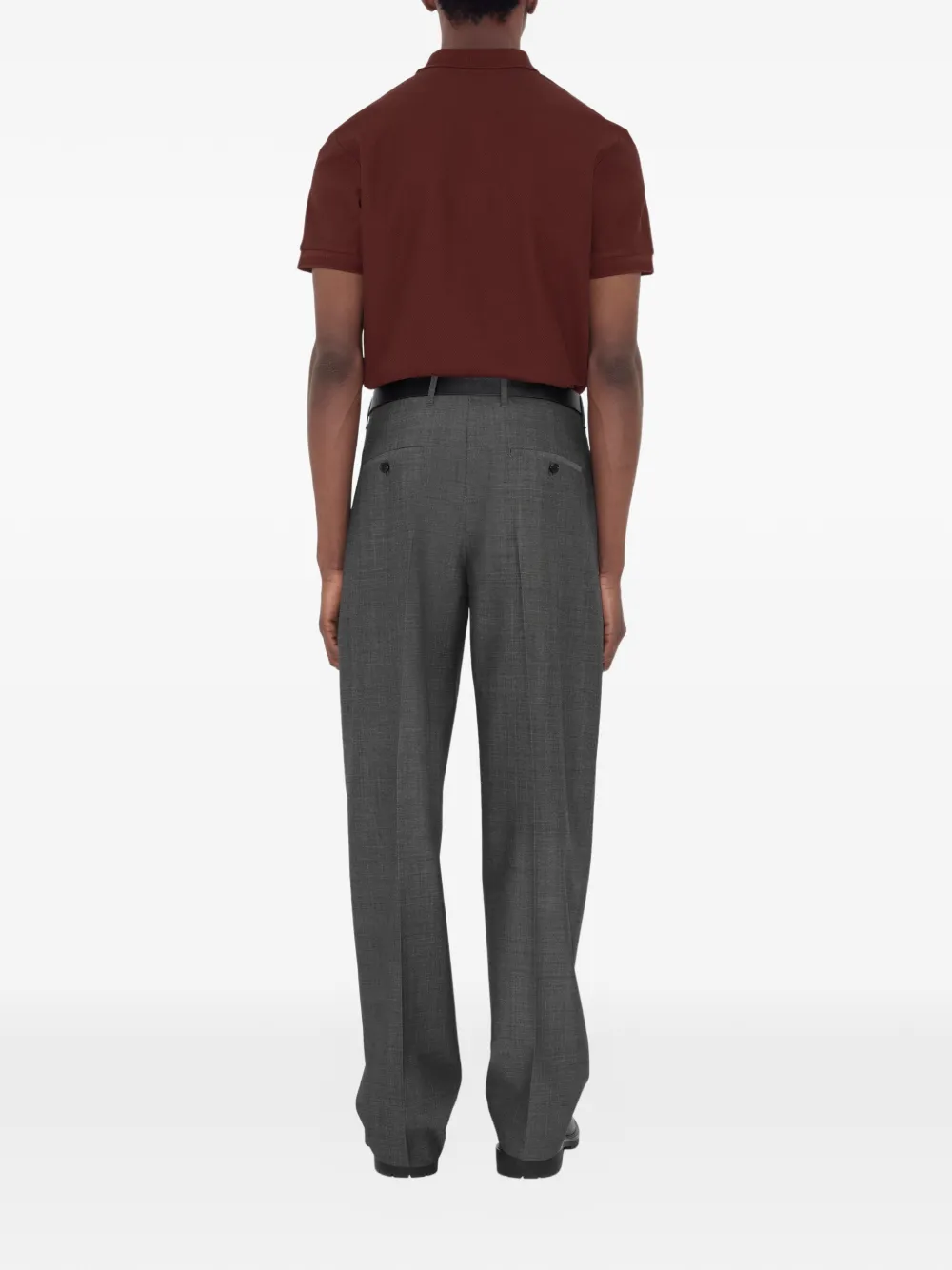 Burberry Katoenen poloshirt Rood