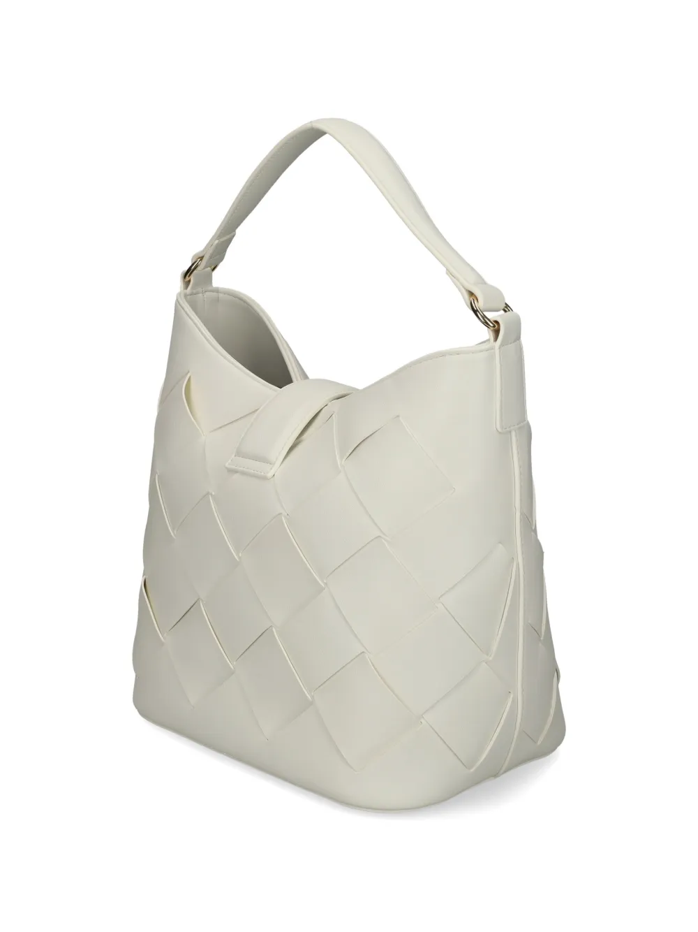 Just Cavalli Geweven tas met slangendetail Wit