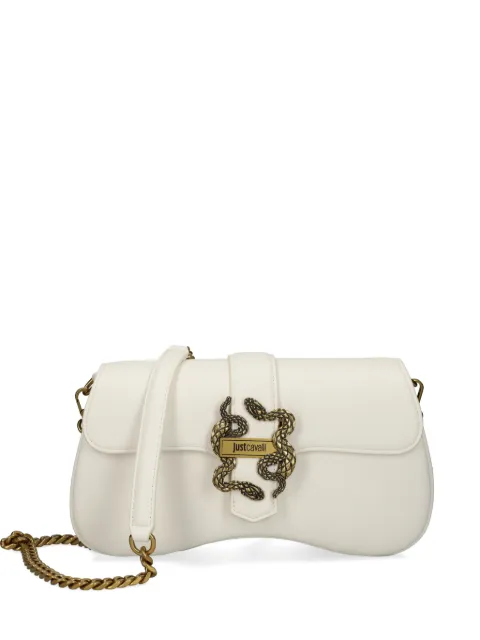 Just Cavalli buckle-snake shoulder bag