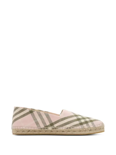 Burberry Check mews espadrilles​