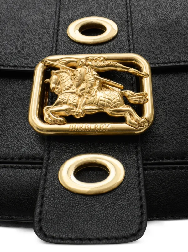 Burberry Small Rider Bag | Black | FARFETCH