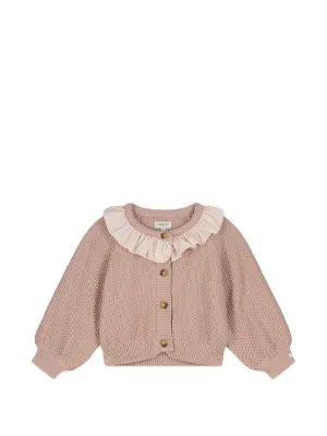 Dolce & Gabbana Kids スムースニット カーディガン | ピンク