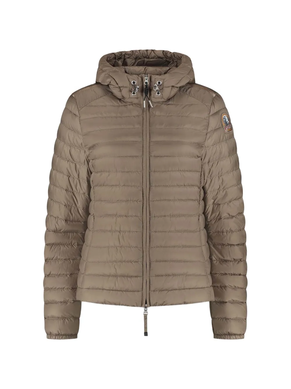 Parajumpers Genie hooded quilted jacket - Brown