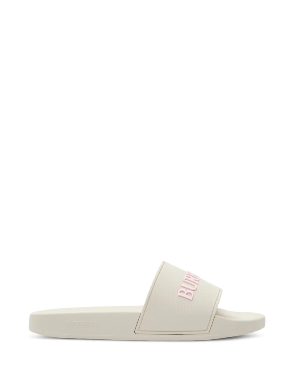 Burberry logo slides Beige