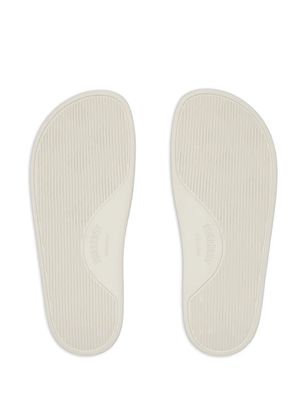 Burberry logo slides Beige