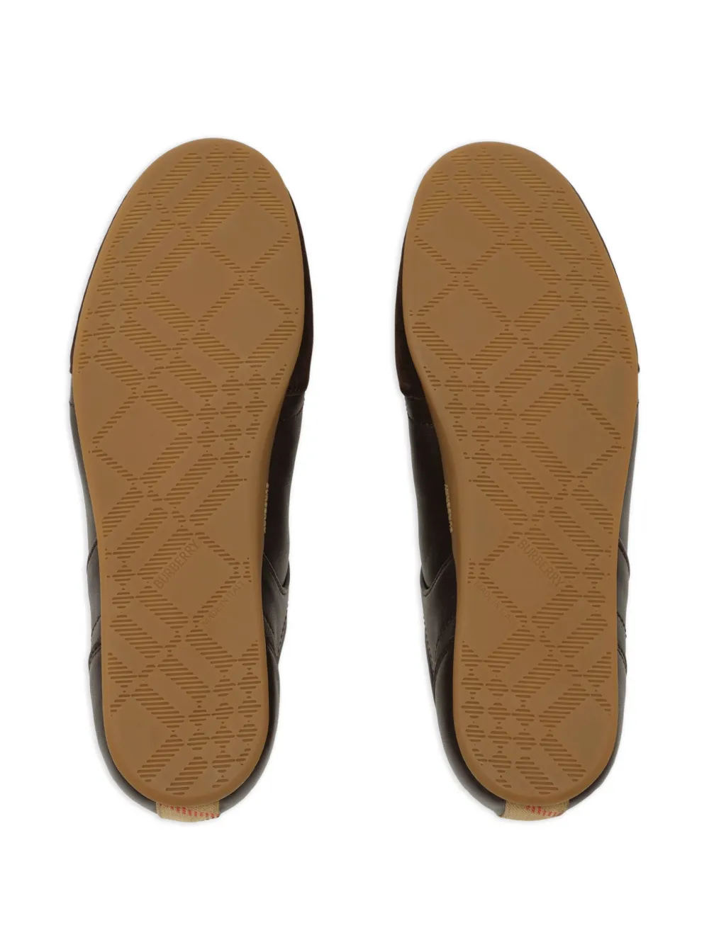 Burberry leather Knight Runner sneakers​ Bruin