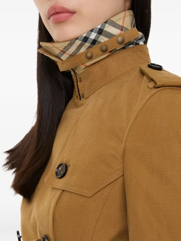 Burberry Isabella トレンチコート | ブラウン | FARFETCH JP