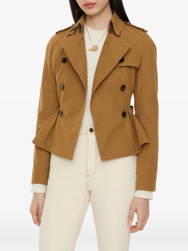 Burberry Isabella トレンチコート | ブラウン | FARFETCH JP