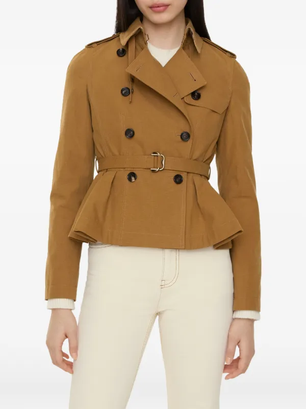 Burberry Isabella トレンチコート | ブラウン | FARFETCH JP