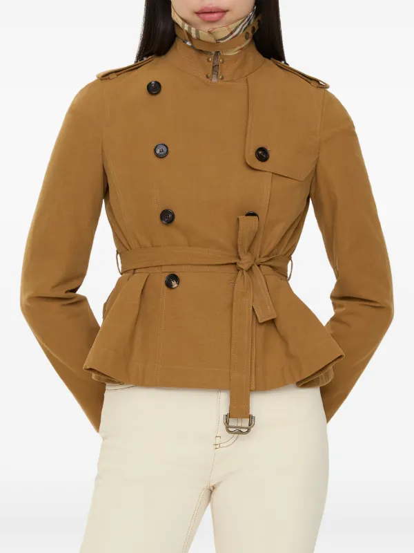 Burberry Isabella トレンチコート | ブラウン | FARFETCH JP