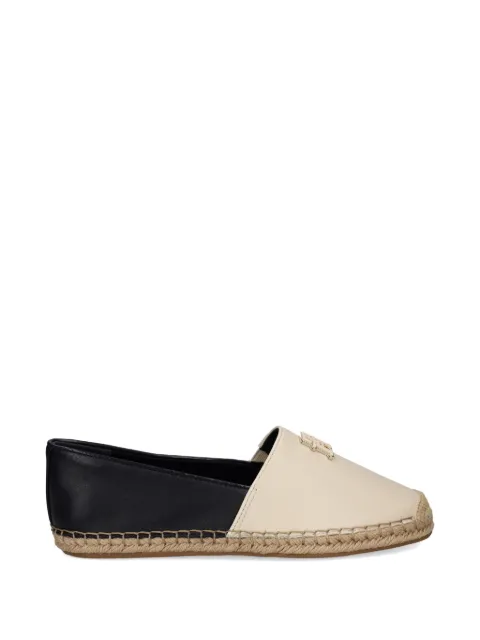 Tommy Hilfiger logo-detail leather espadrilles