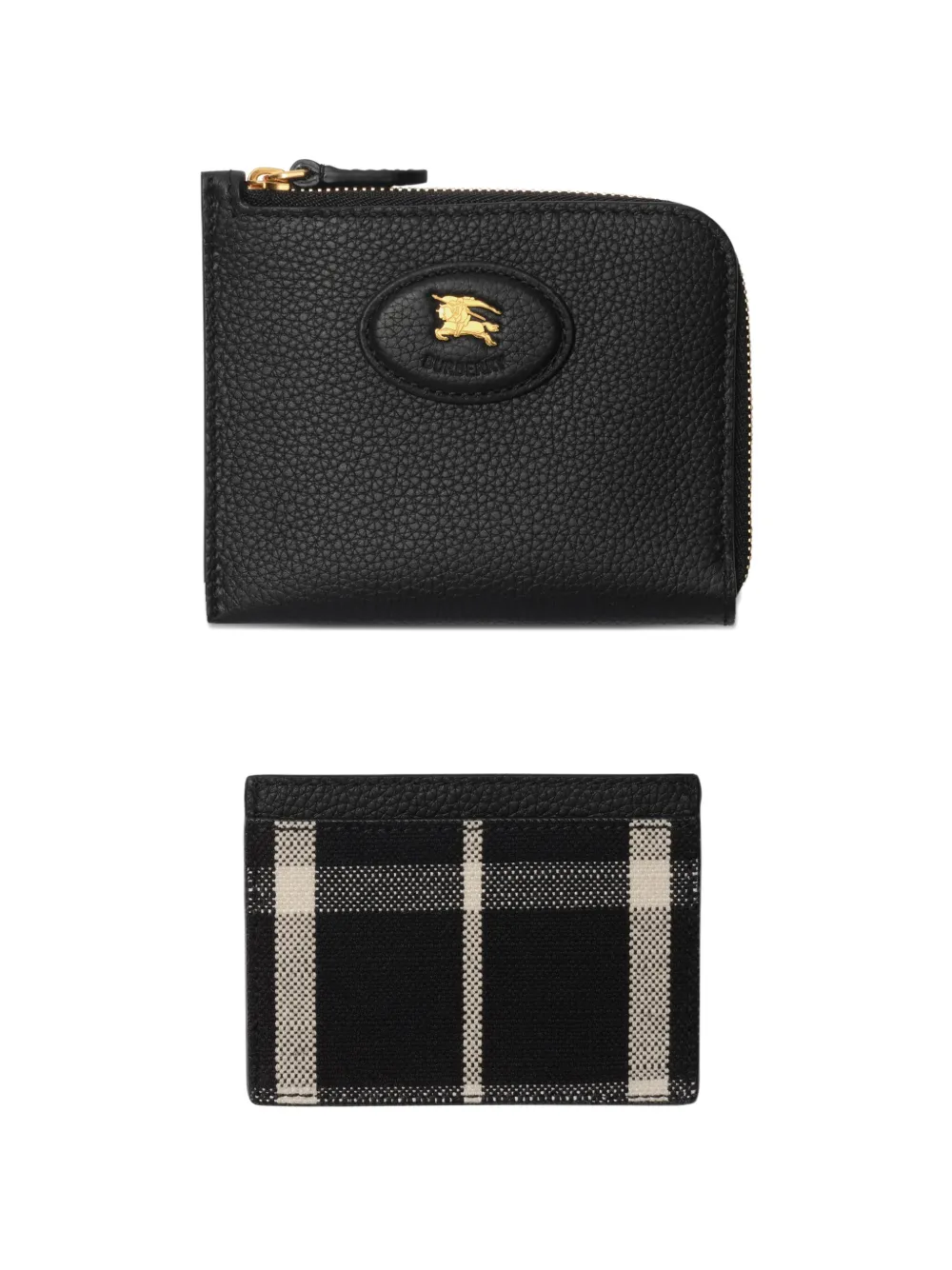 Burberry Bloomsbury zip wallet & cardcase​ - Nero