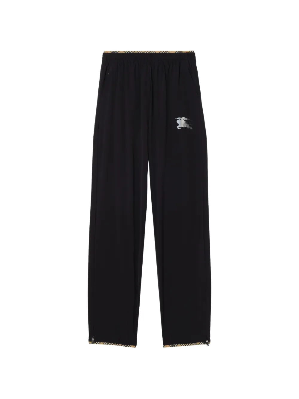 Burberry Joggers elasticizzati in nylon - Nero