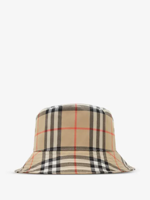 Burberry Check cotton bucket hat