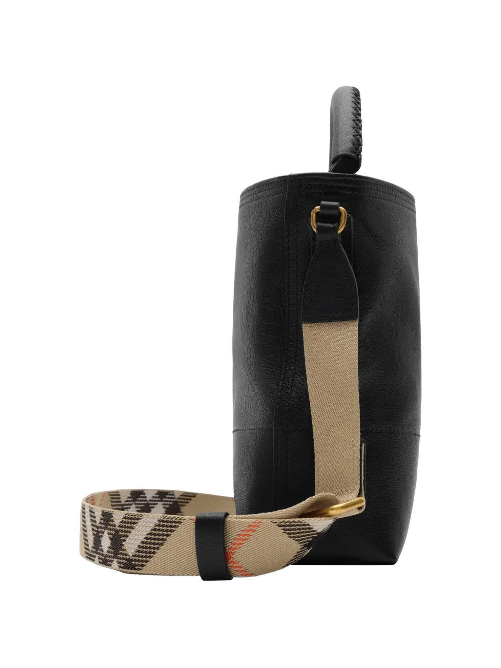  Burberry Mini B Clip Bucket Bag​ - Black 