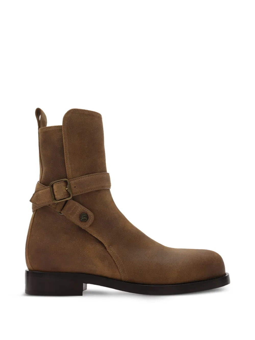 Burberry waxed suede Ledger boots​​ Bruin