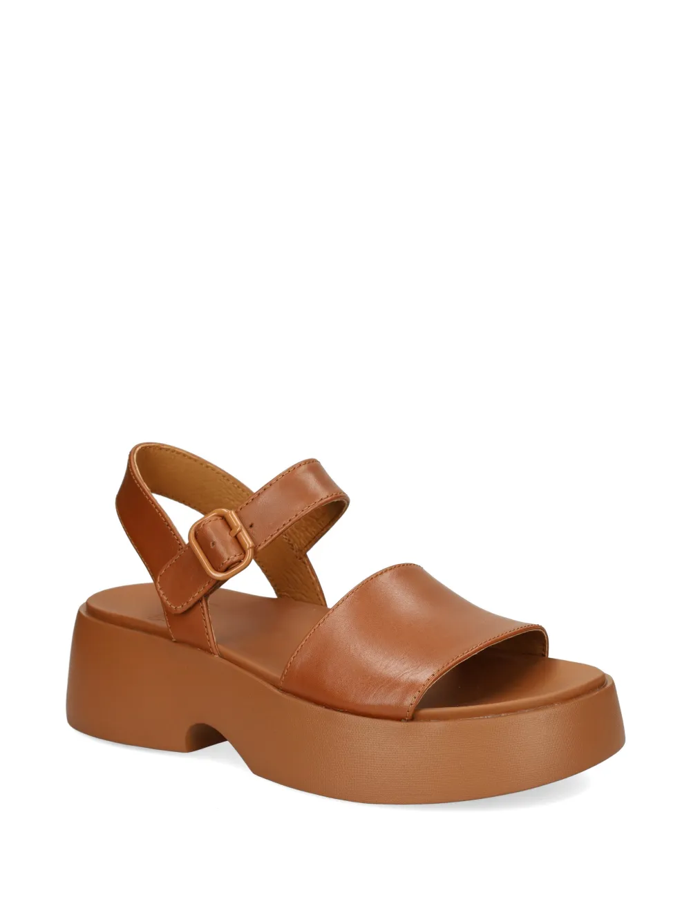 Camper buckle-strap platform sandals Bruin