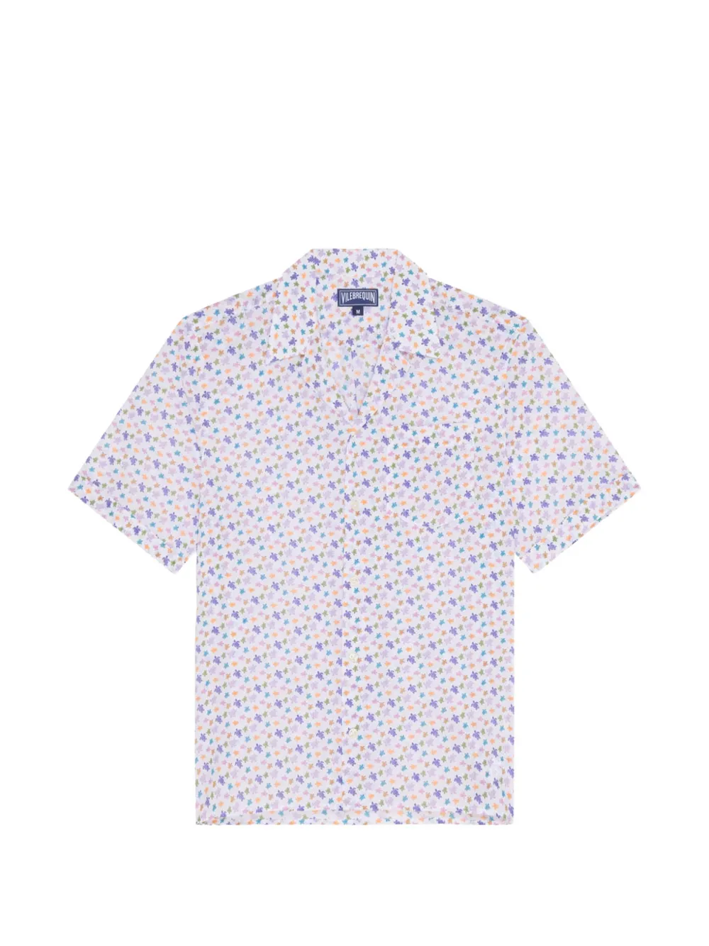 Vilebrequin turtle-print shirt - Bianco