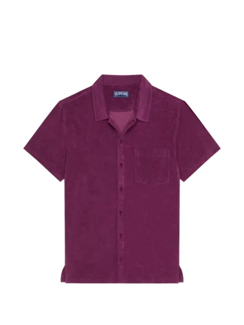 Vilebrequin turtle-embroidered shirt