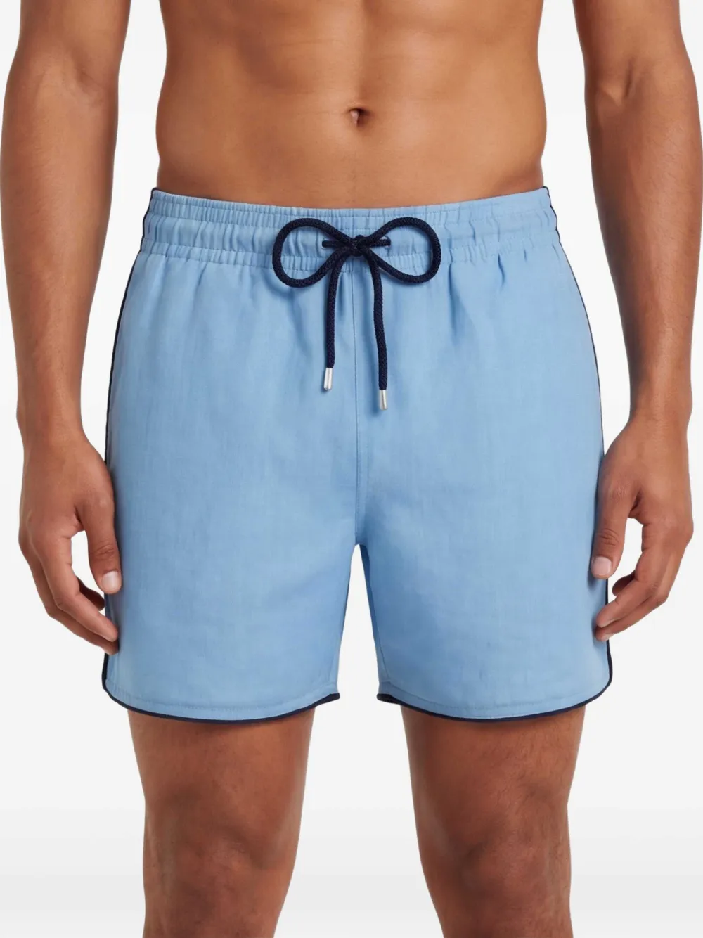 Vilebrequin Zwembroek met trekkoord Blauw