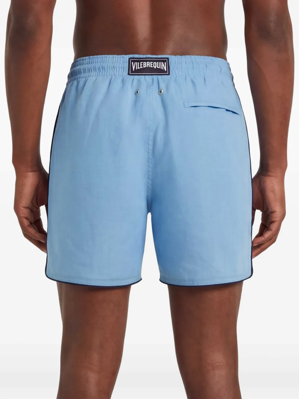 Vilebrequin Zwembroek met trekkoord Blauw