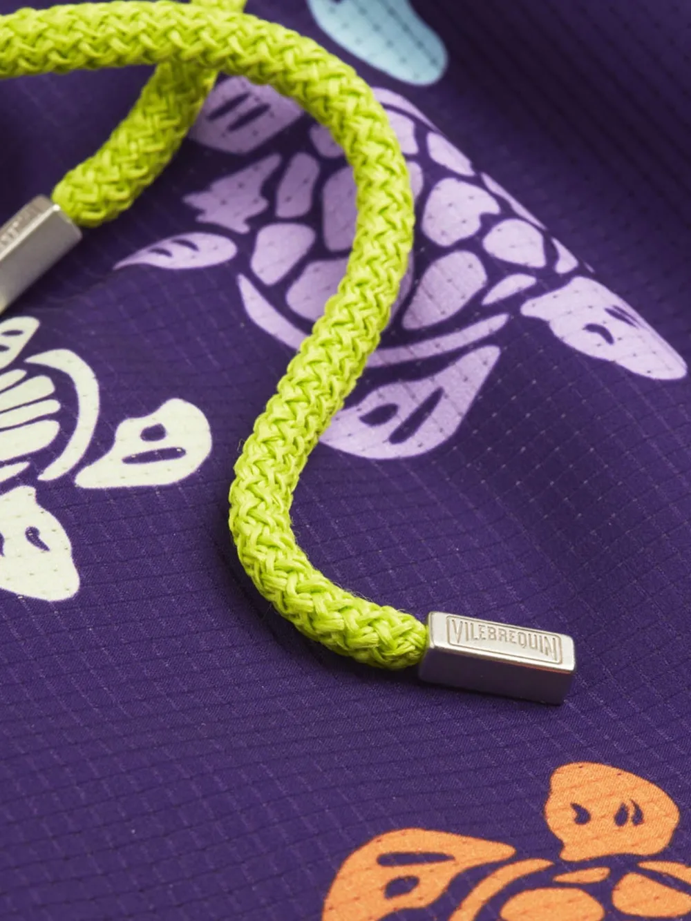 Vilebrequin Zwembroek met schildpadprint Paars