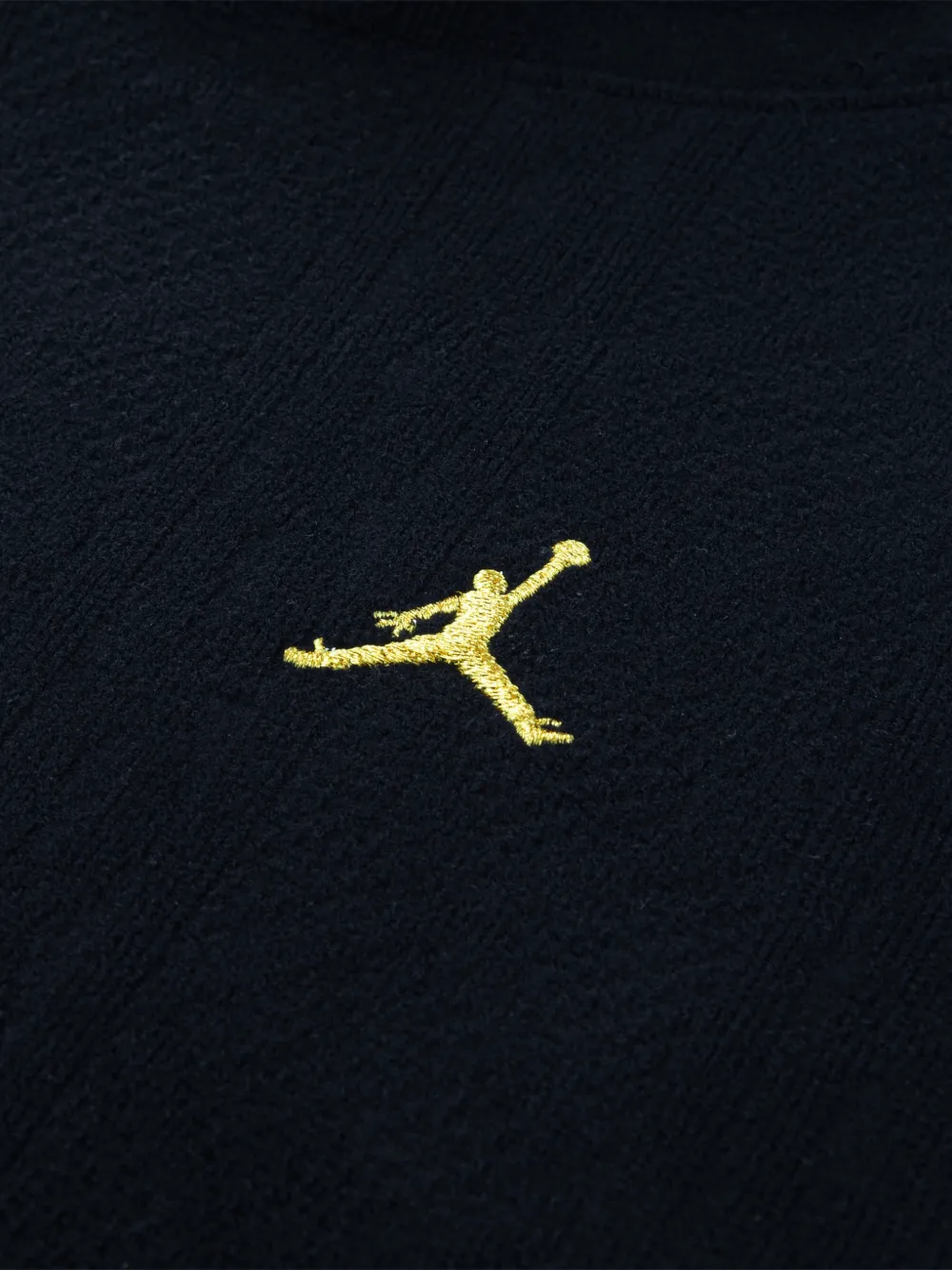 Jordan Kids Hoodie met borduurwerk Zwart