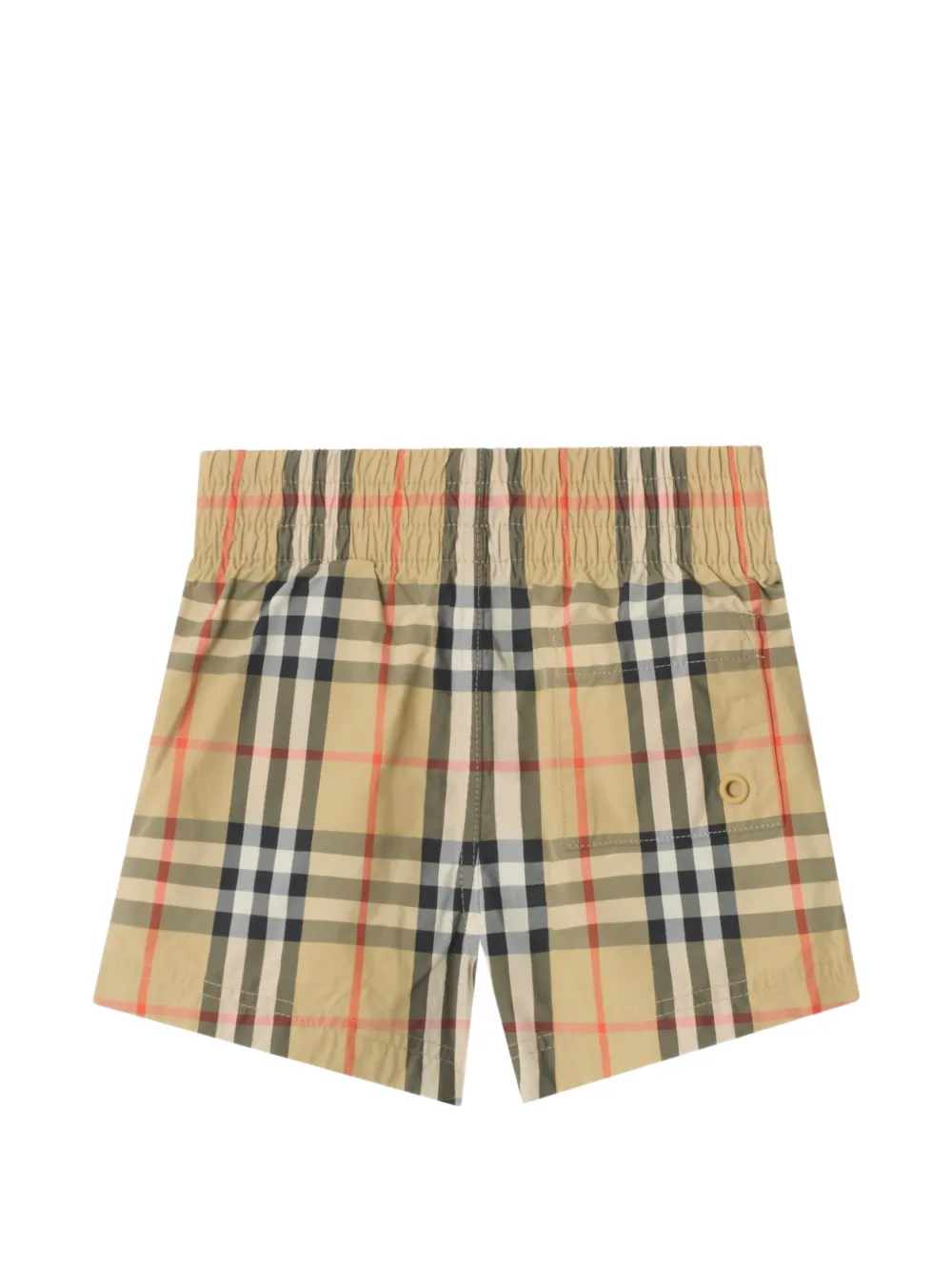 Check Swim Shorts