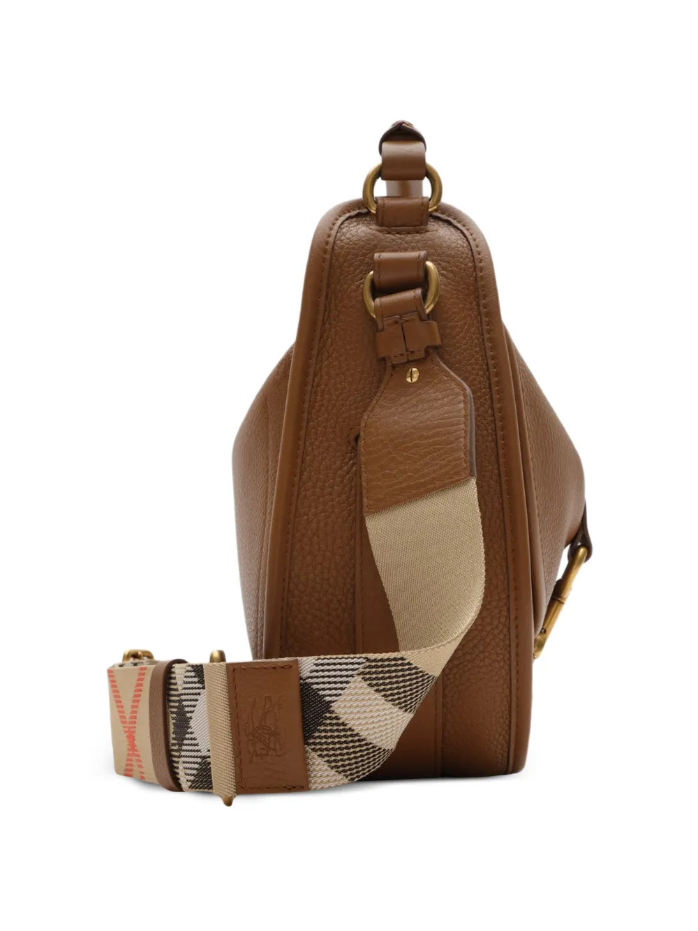  Burberry Small B-clip Messenger Bag - Brown 
