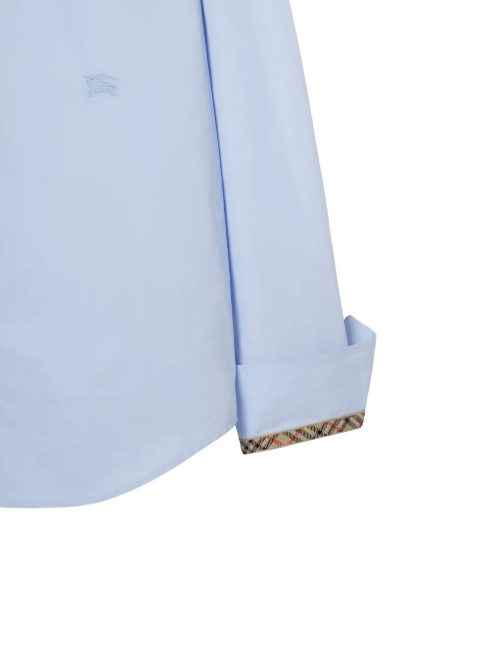 Burberry Katoenen popeline blouse Blauw