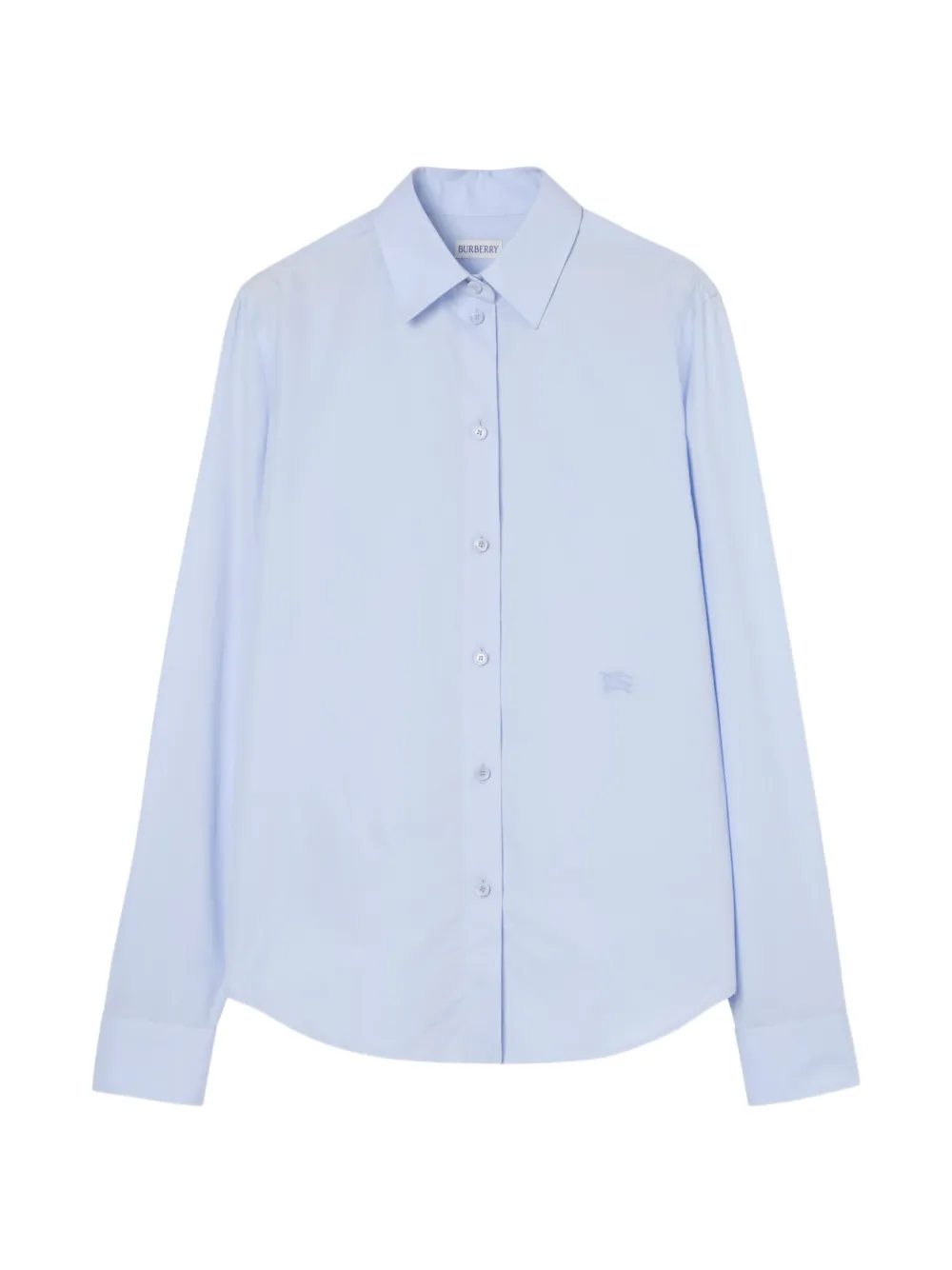 Burberry regular-fit cotton poplin formal shirt - Blu