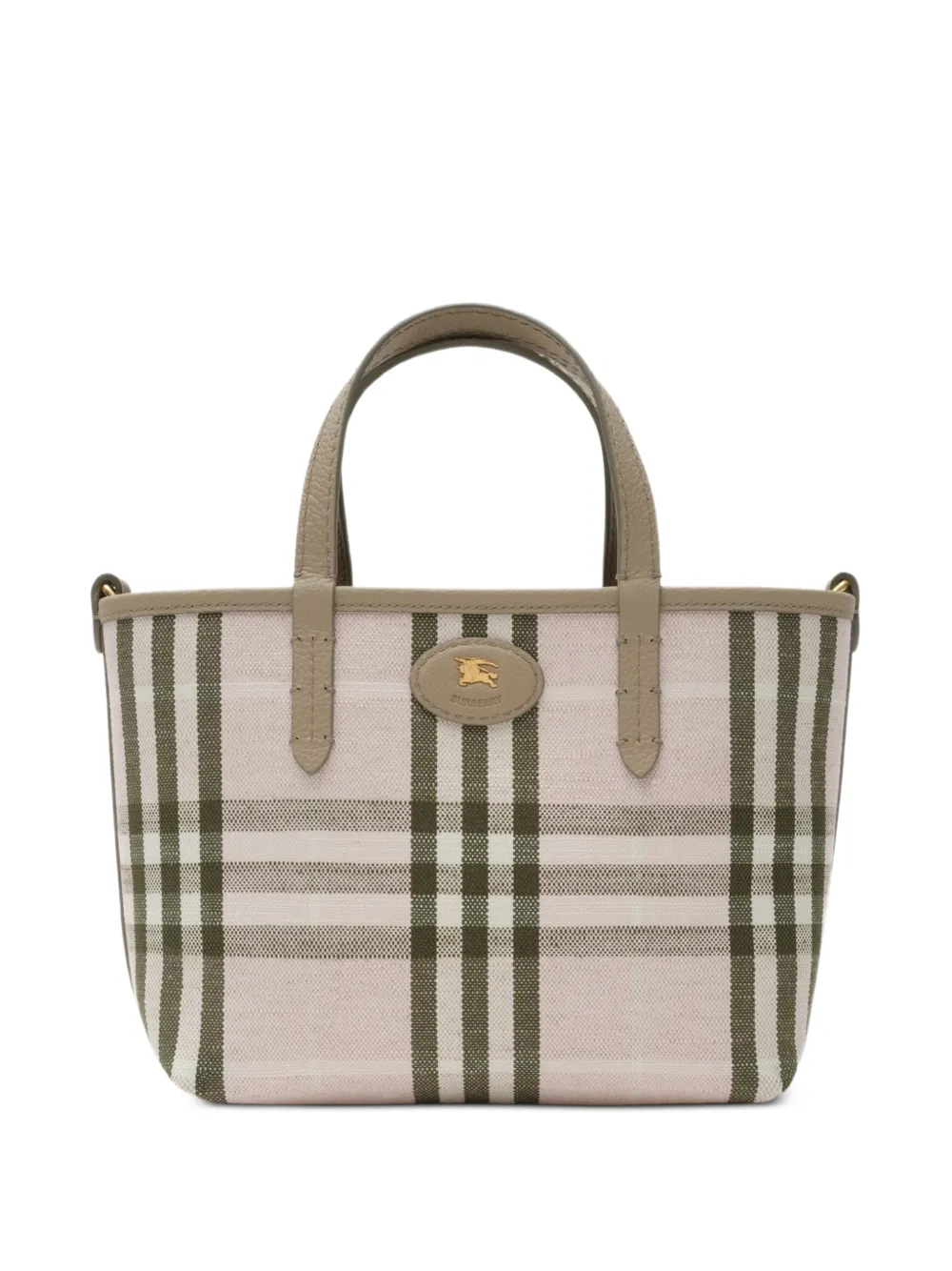 Burberry Mini Bloomsbury omkeerbare shopper Beige