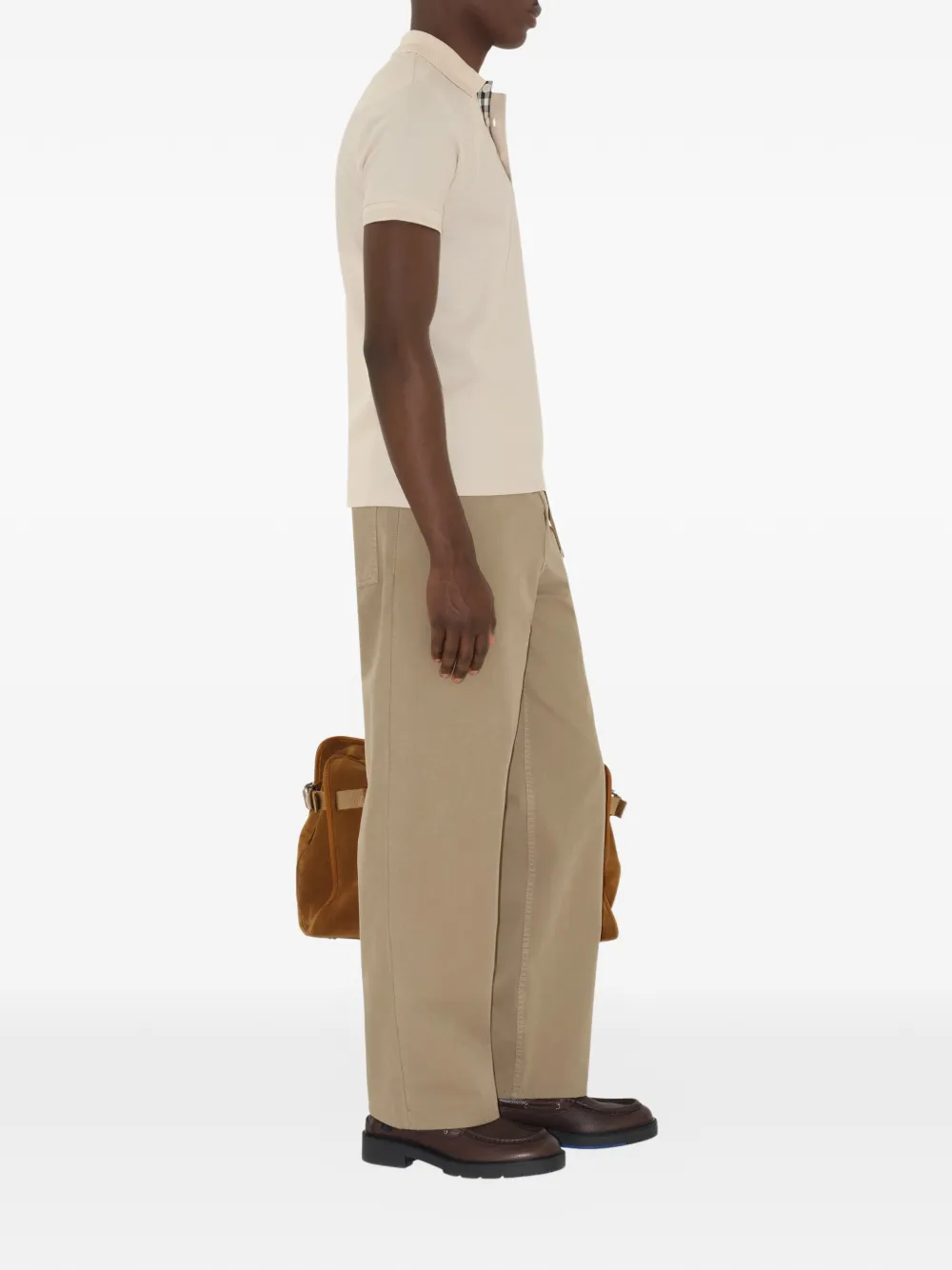 Burberry Katoenen poloshirt Beige
