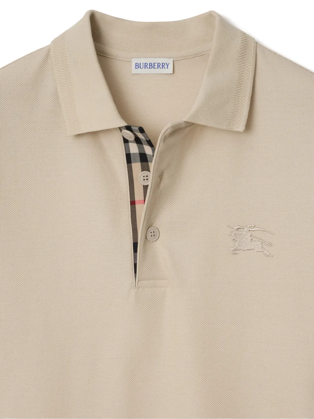 Burberry Katoenen poloshirt Beige