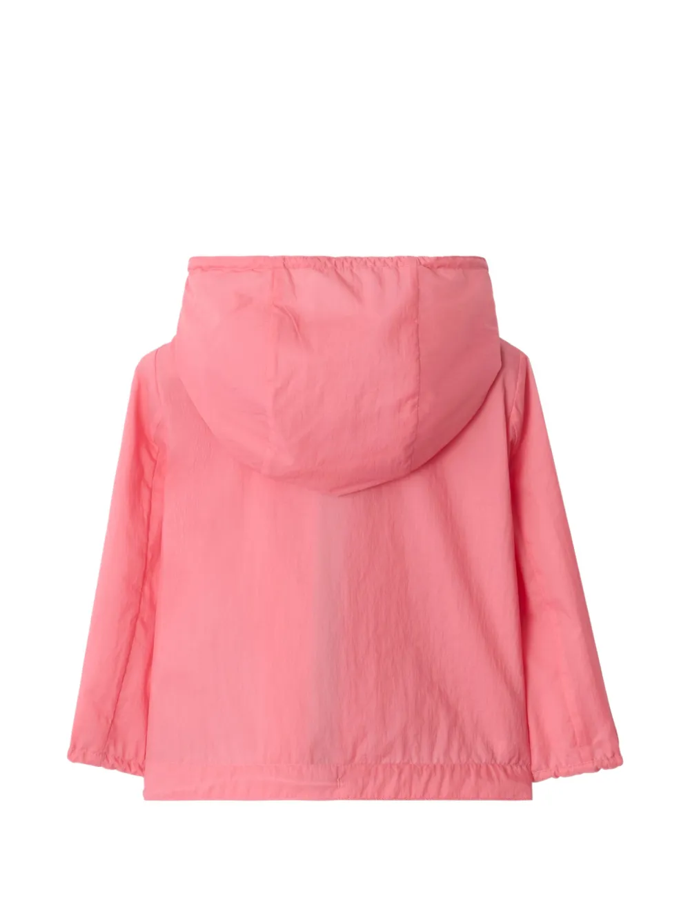 Burberry Kids Jaqueta De Nylon Xadrez Com Capuz | Rosa | FARFETCH BR