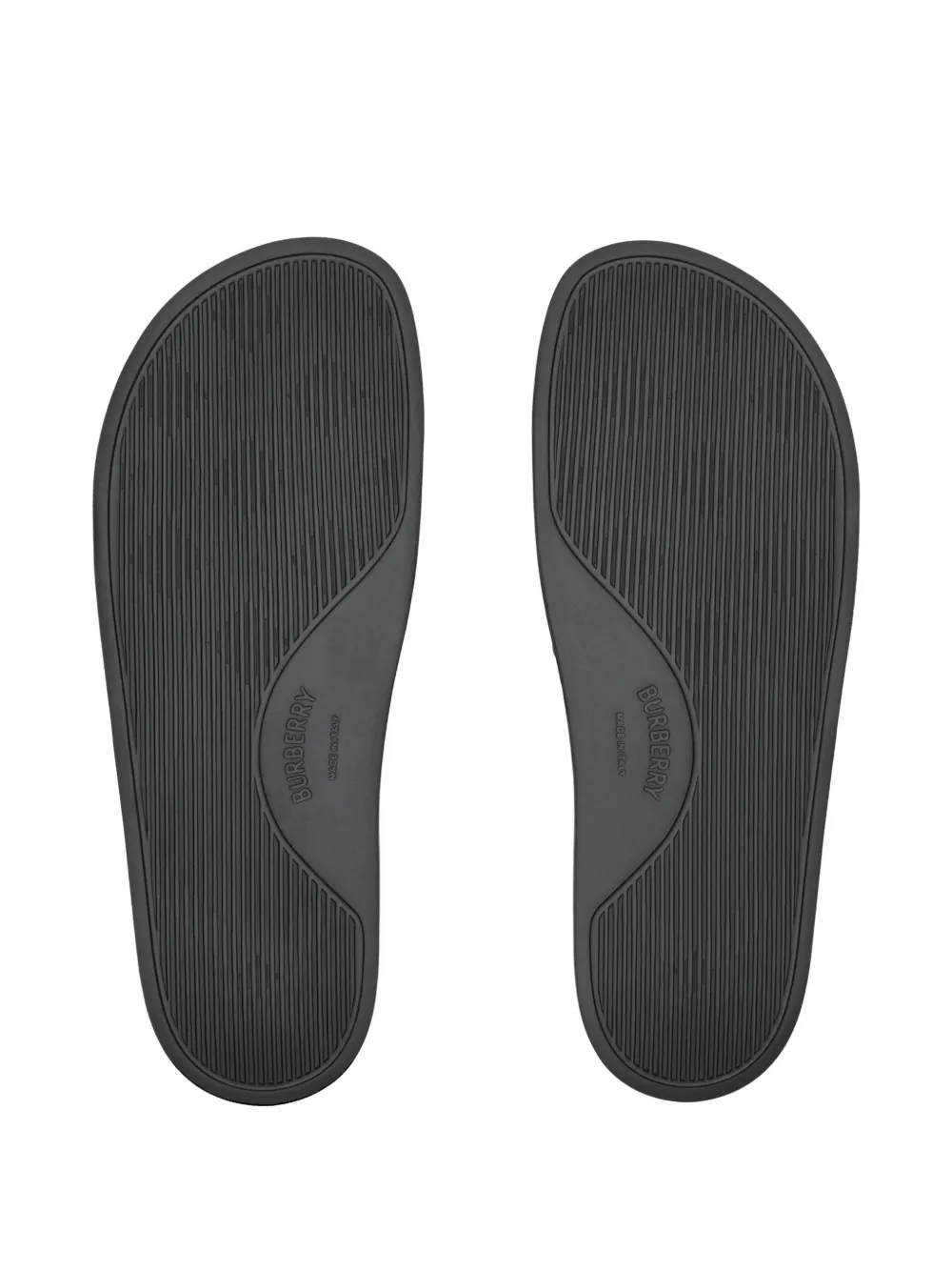 Burberry logo slides Zwart