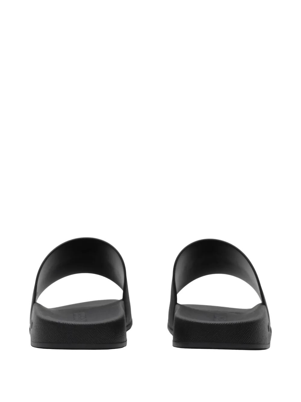 Burberry logo slides Zwart