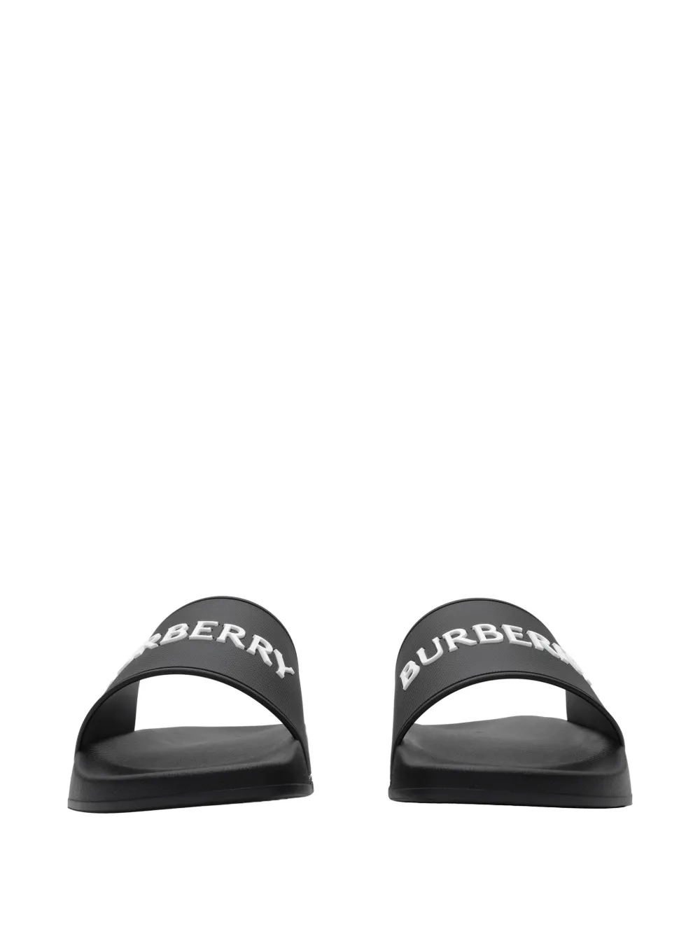 Burberry logo slides Zwart