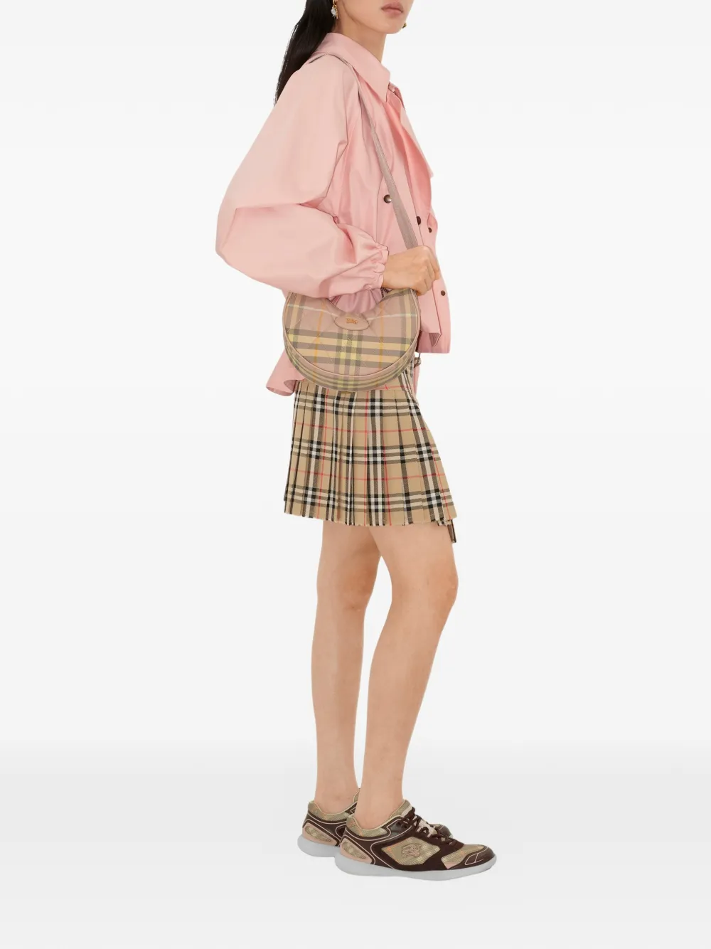 Burberry Horseshoe crossbodytas Roze