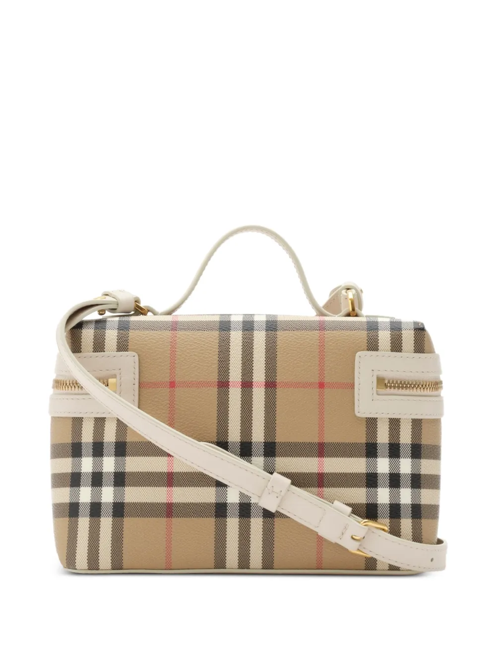  Burberry Check Vanity Bag​ - Neutrals 