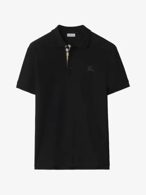 Burberry polo à logo brodé