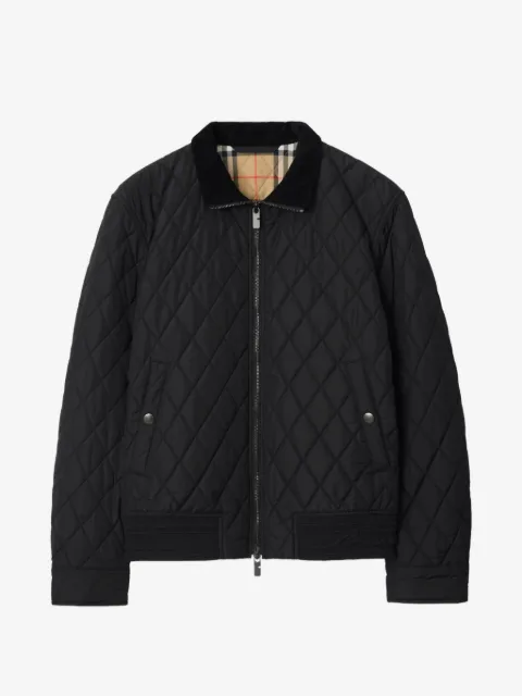 Burberry جاكيت نايلون مبطن