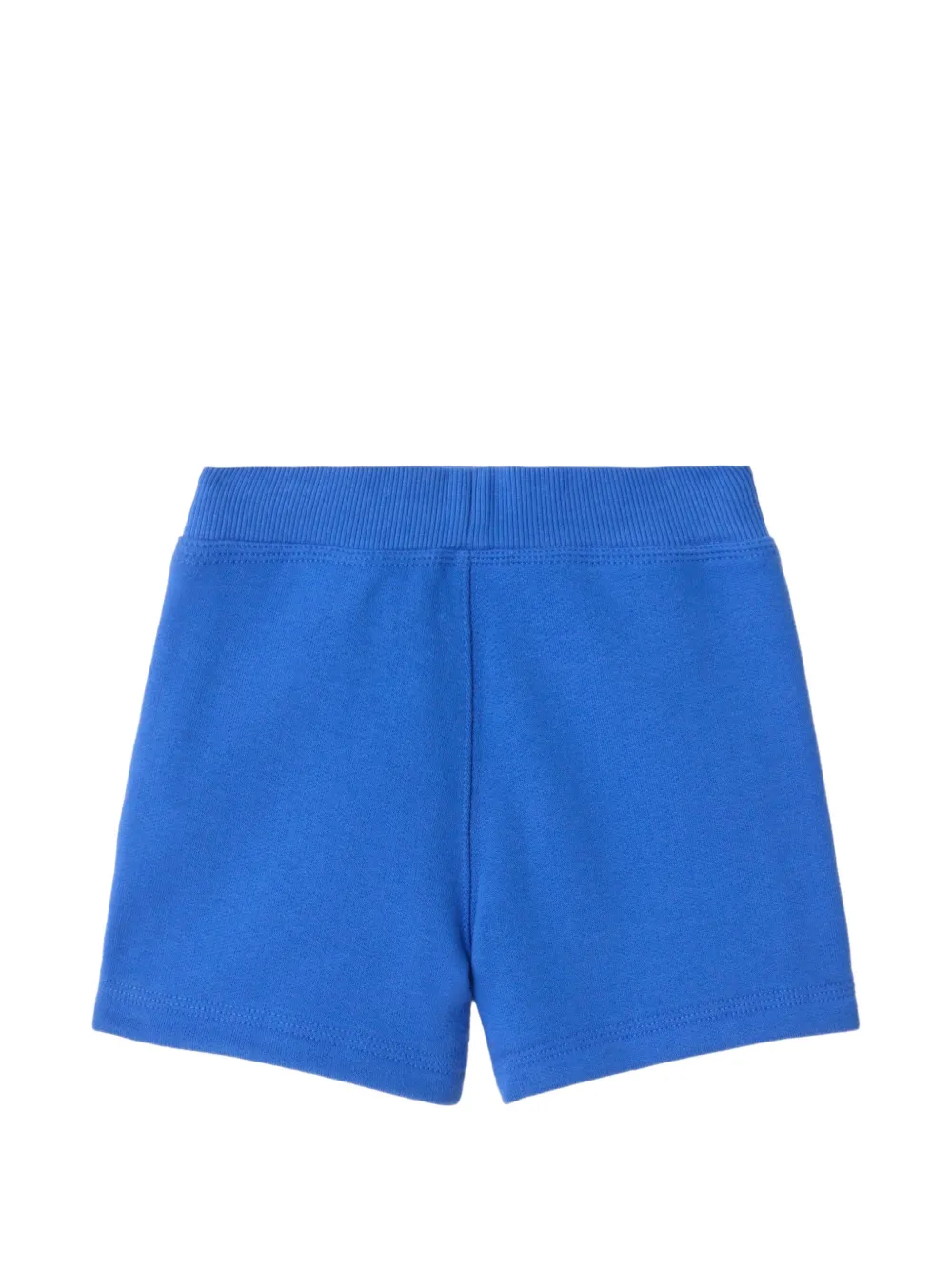  Burberry Kids Bermudas De Algodón Con Ribete A Cuadros - Azul 